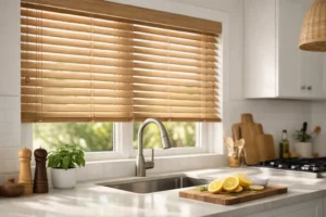 Why Faux Wood Blinds for Kitchens Work