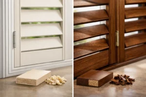 Biowood Shutters vs Hardwood Shutters