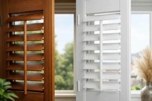 Hardwood Shutters vs PVC Shutters for Your Home