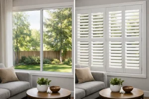 Before and After Window Shutters: What Changes?