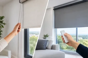 Manual Versus Motorised Blinds: Which Fits?